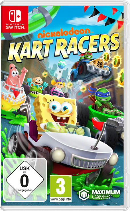 Nintendo Nickelodeon Kart Racers Standard Tyska, Nederländska, Engelska, Spanska, Franska, Italienska Nintendo Switch