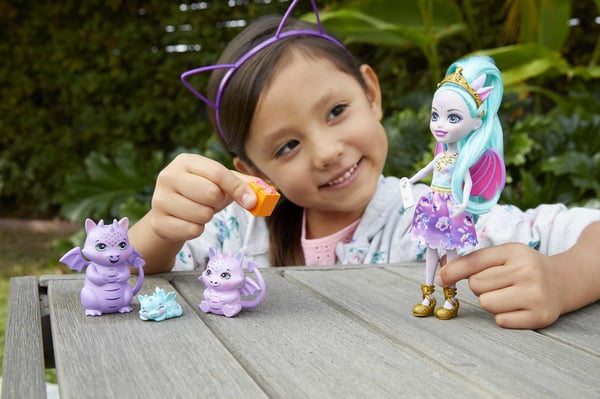 Royal Enchantimals DEANNA DRAGON FAMILY nukke