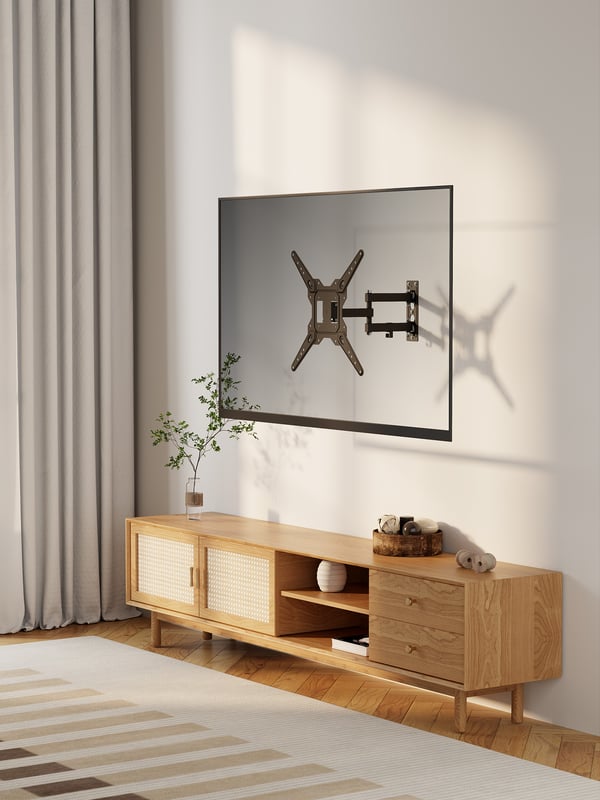 Manhattan 462624 tv-fäste 139,7 cm (55") Svart