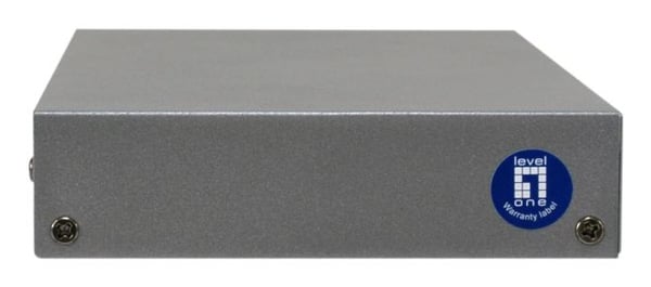 LevelOne GEP-1011 verkkokytkin Hallitsematon L2 Gigabit Ethernet (10/100/1000) Power over Ethernet -tuki Työpöytä-/seinäkiinnitys Harmaa
