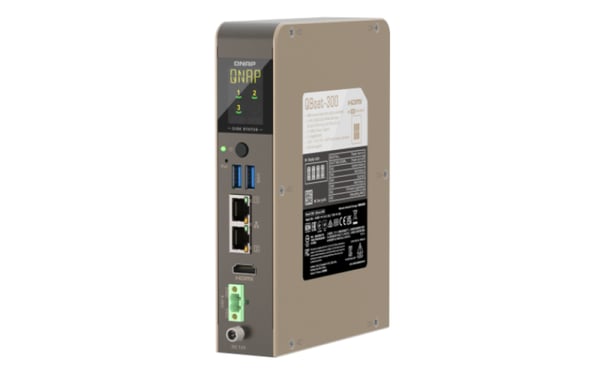 QNAP QBoat-300 NAS Kompakt 4 GB 0 TB QNAP QTS Grå