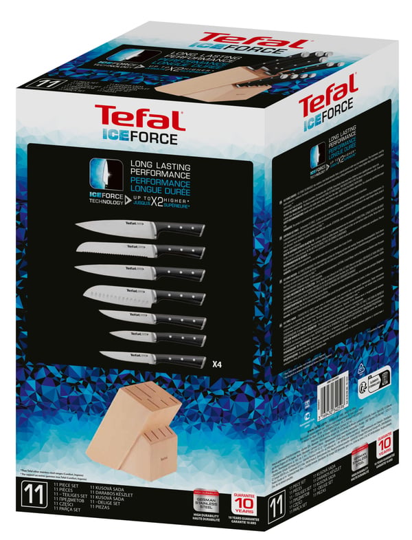 Tefal K232SA Rustfrit stål 10 stk