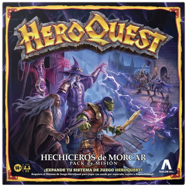 Hasbro Gaming Avalon Hill HeroQuest Wizards of Morcar