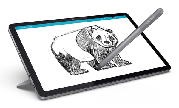 Lenovo Chromebook Duet 11M889 MediaTek Kompanio 838 27,8 cm (10.9") Pekskärm WUXGA 8 GB LPDDR4x-SDRAM 128 GB eMMC Wi-Fi 6 (802.11ax) ChromeOS Grå Portugisisk
