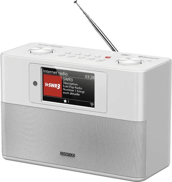 Kenwood CRST200SW Bärbar Digital Vit