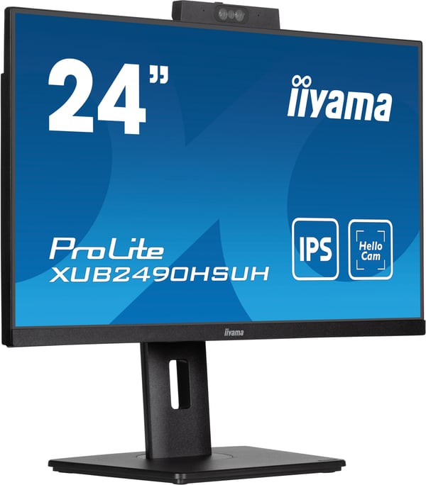 iiyama ProLite XUB2490HSUH-B1 computerskærm 60,5 cm (23.8") 1920 x 1080 pixel Fuld HD LED Sort
