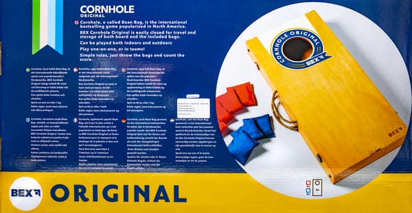 Bex Sport Cornhole Original Cornhole og sling puck-spil