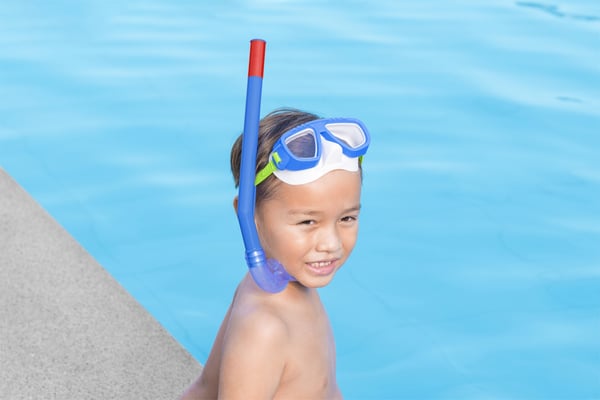 Bestway 24018 / 23 dykkemaske Polykarbonat Forskellige farver Barn