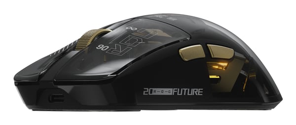 ASUS ROG Harpe II Extreme Edition 20 Gaming Mouse mus Spil Højre hånd RF Wireless + Bluetooth + USB Type-A Optisk 65000 dpi