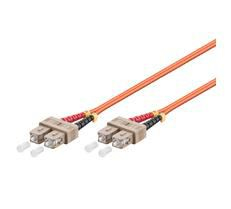 Microconnect FIB222001-2 InfiniBand og fiberoptisk kabel 1 m SC Orange