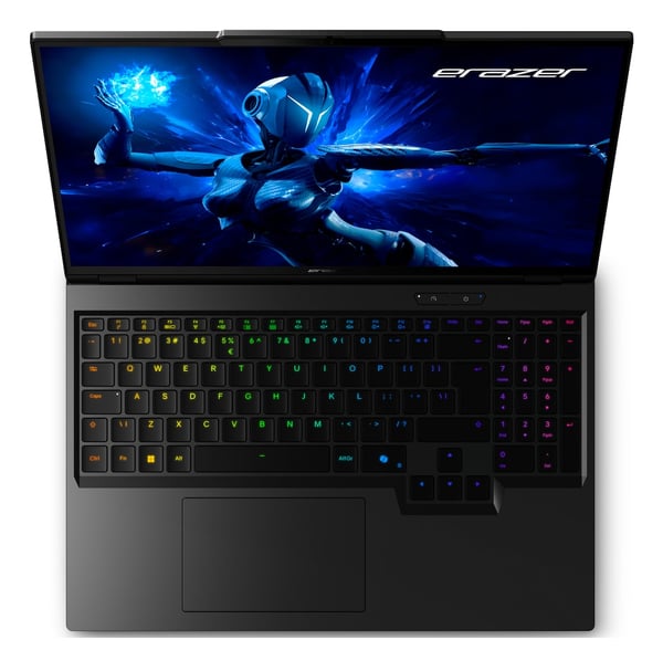 ERAZER Beast 16 X1 Intel Core Ultra 9 275HX Bärbar dator 40,6 cm (16") Quad HD+ 32 GB DDR5-SDRAM 2 TB SSD NVIDIA GeForce RTX 5090 Wi-Fi 6E (802.11ax) Windows 11 Home Svart