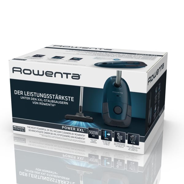 Rowenta Power XXL RO3126 4,5 l Cylinderdammsugare Torr 900 W Dammpåse