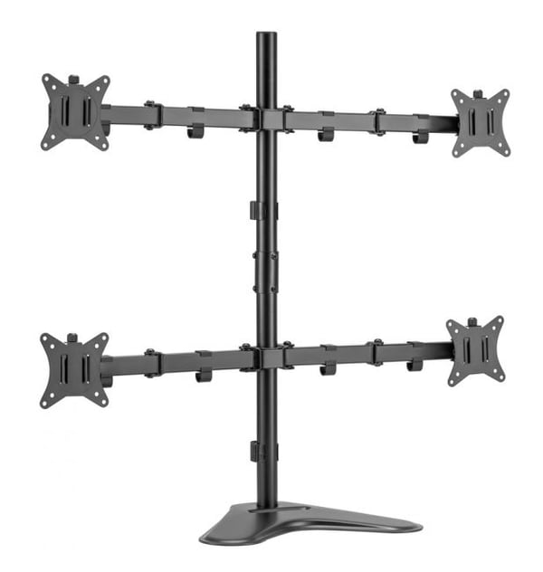 Equip 650127 monitorin kiinnike ja jalusta 81,3 cm (32") Vastaanotto Musta