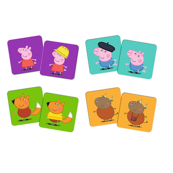 Peppa Pig Memos Classic & Plus Lautapelin lisäosa Memory