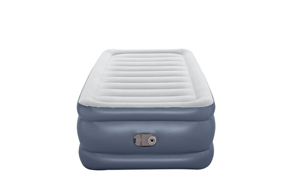 Bestway 6713G / 23 luftmadras Enkelmadras Grå, Hvid Unisex