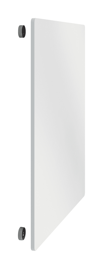 Nobo rammeløs magnetisk modulær whiteboard 45x45cm