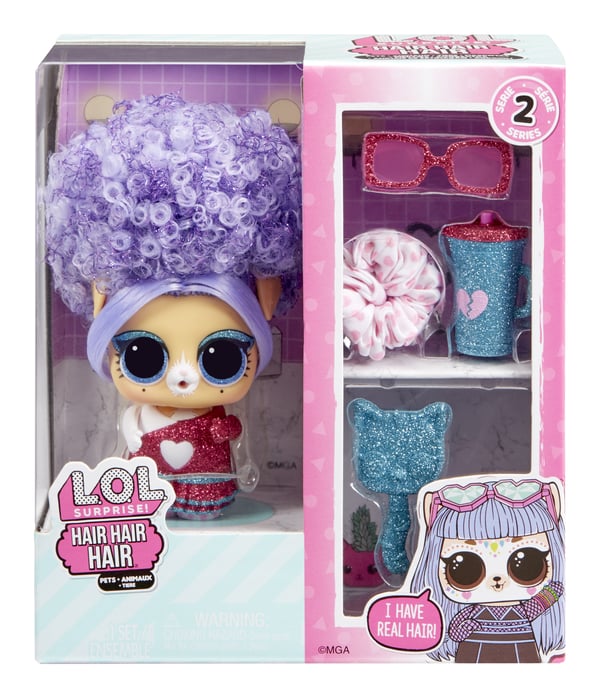 L.O.L. Surprise! Hair Hair Hair Pets Asst in PDQ