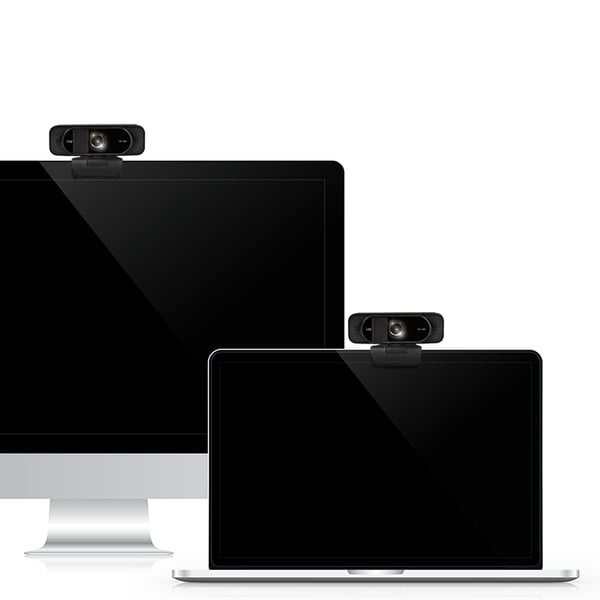 LogiLink UA0381 webbkameror 1920 x 1080 pixlar USB 2.0 Svart
