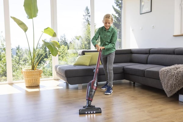 Gorenje SVC216100FSIIR 2-i-1 stangstøvsuger Batteri Dry Poseløs 0,5 L 130 W Rød