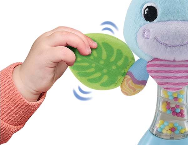 VTech Baby Dierenvriendjes Rammelaar - Nijlpaard blauw