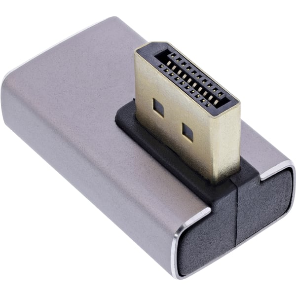 InLine 17291I kabel kønsskifter DisplayPort Grå, Sort