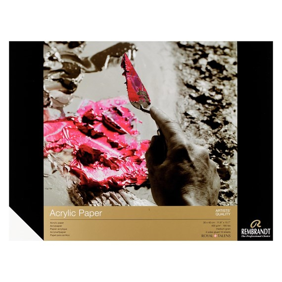 Rembrandt 93063040 målarpapper Konstpapper 10 ark