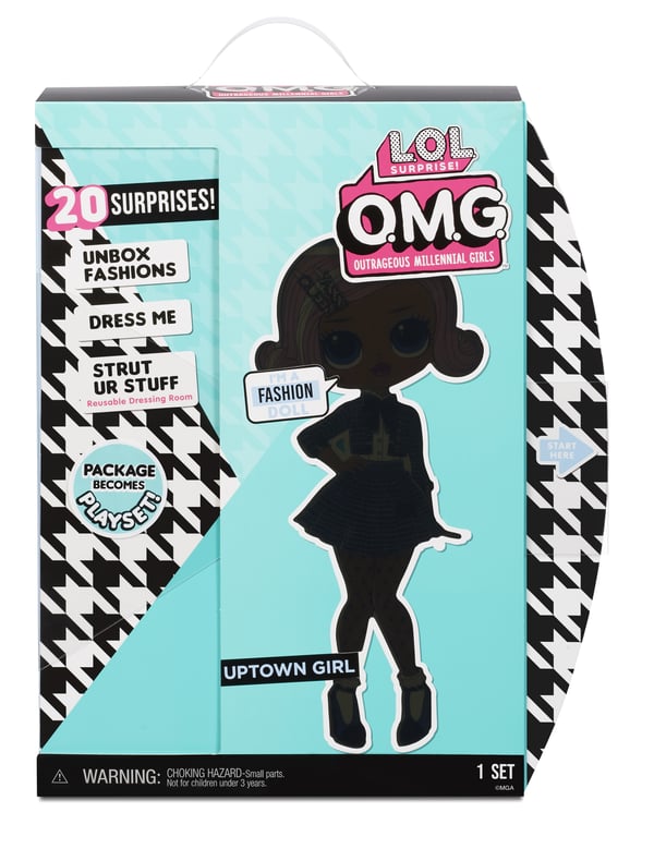 L.O.L. Surprise! OMG 3.8 Doll- Uptown Girl