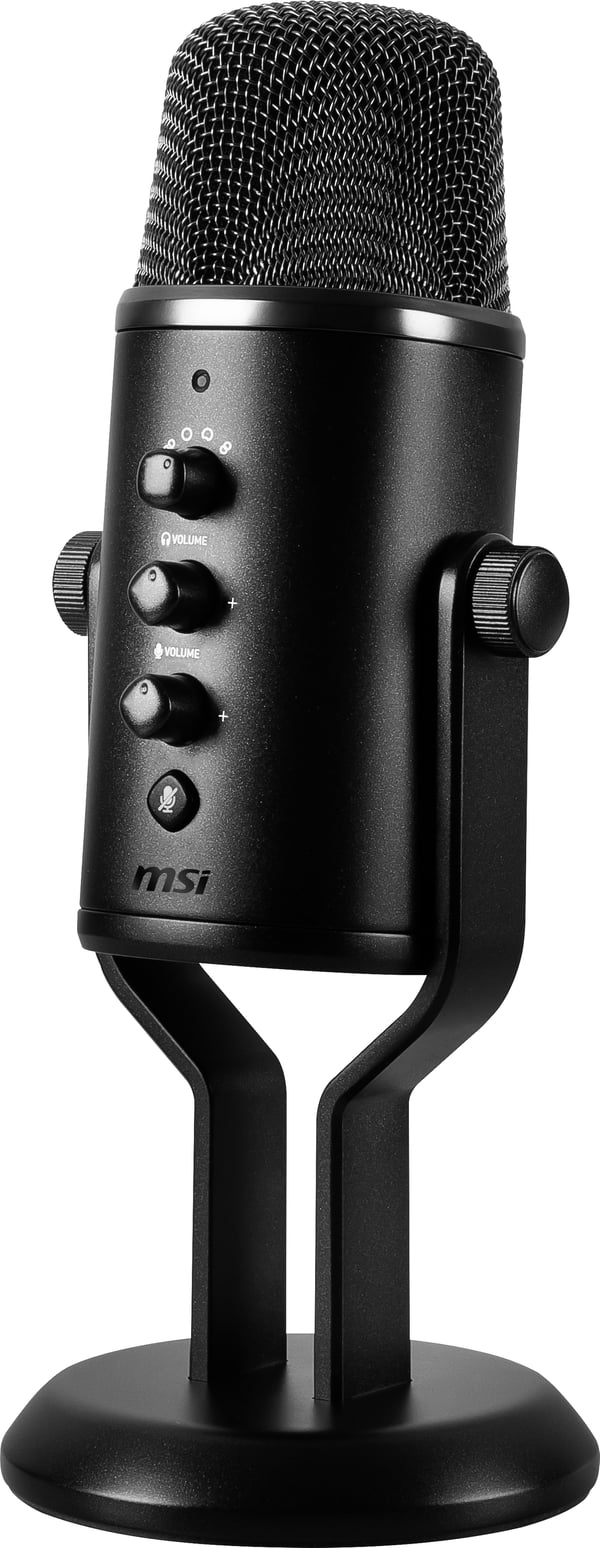 MSI IMMERSE GV60 STREAMING MIC mikrofon Sort Mikrofon til spillekonsol