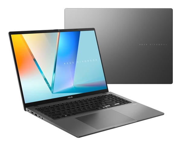 ASUS Vivobook S16 S3607AA-U93BOHDCS1 Copilot+ PC Intel Core Ultra 9 386H Laptop 40,6 cm (16") WUXGA 32 GB DDR5-SDRAM 1 TB SSD Wi-Fi 6 (802.11ax) Grå
