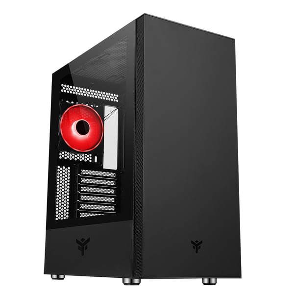 itek VERTIBRA S210 Midi Tower Sort