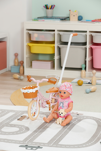 BABY born @ Bike with Lucky Dukkecykelsæt