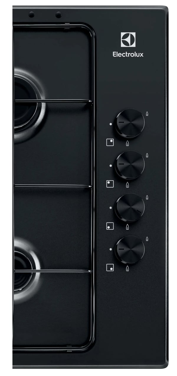 Electrolux KGS6404B Sort Indbygget 60 cm Gaskomfur 4 zone(s)