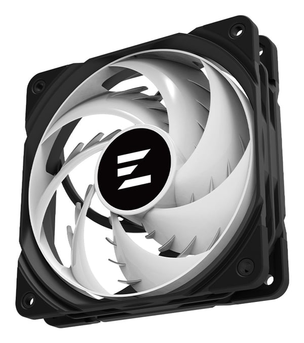 Zalman ZM-AF120 ARGB Tietokonekotelo Tuuletin 12 cm Musta 1 kpl
