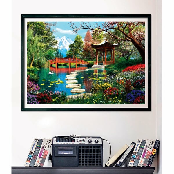 Clementoni High Quality Collection Fuji Garden Pussel 1000 styck Liggande