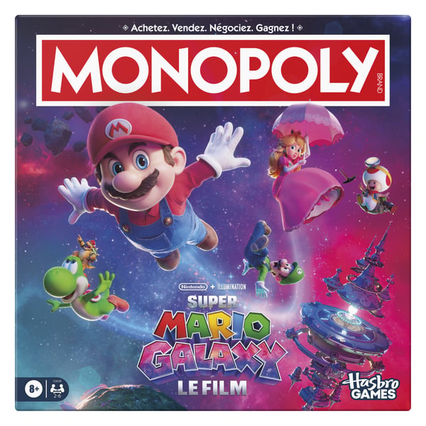 Monopoly The Super Mario Galaxy Movie Edition
