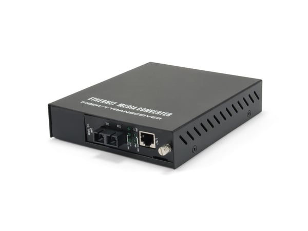 LevelOne FVM-1101 mediakonverterare för nätverk 100 Mbit/s 1310 nm Svart