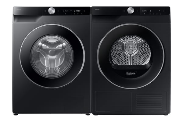 Samsung Series 6 DV90DG6845LB tørretumbler Fritstående Front-læsning 9 kg Sort