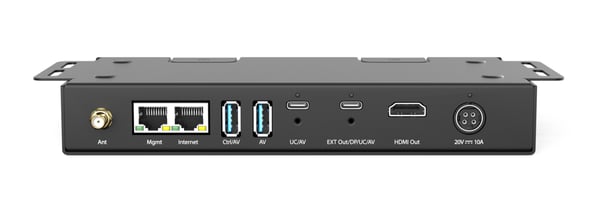 Biamp EasyConnect MPX 250 USB 3.2 Gen 2 (3.1 Gen 2) Type-C 10000 Mbit/s Svart