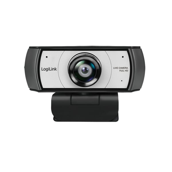 LogiLink UA0377 verkkokamera 2 MP 1920 x 1080 pikseliä USB 2.0 Musta, Hopea