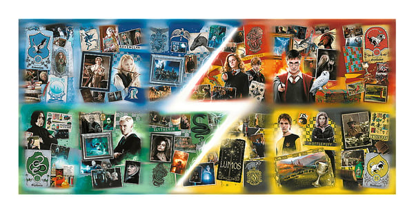 Pussel 9000 Hogwarts hus TREFL