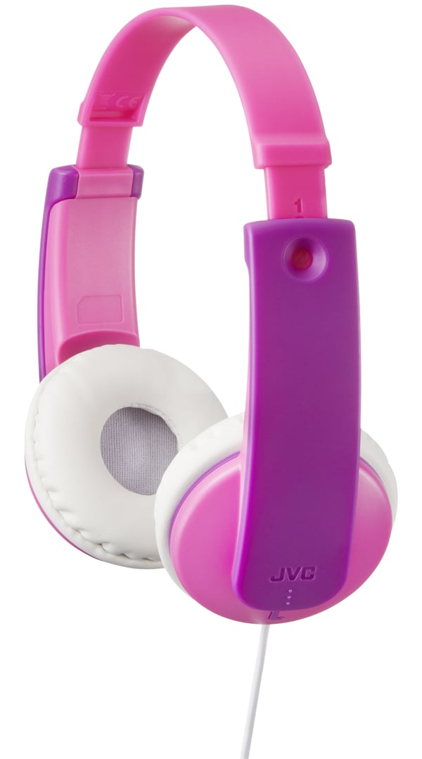 JVC HA-KD7 Hovedtelefoner Ledningsført Headset Musik Lyserød, Lilla