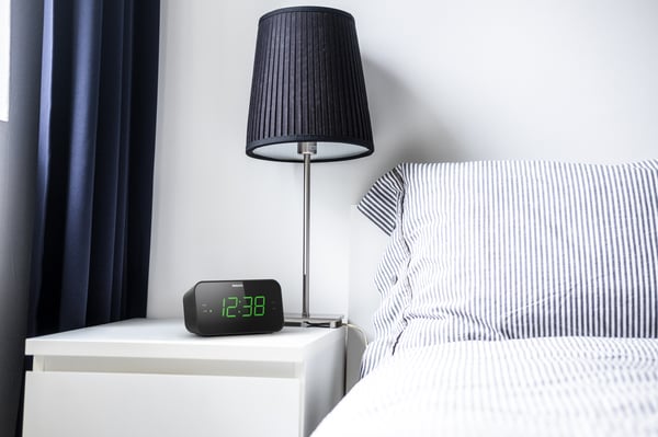 Philips TAR3306/12 vækkeur Digital alarmur Sort