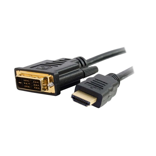 C2G 2m (6ft) HDMI til DVI Kabel - HDMI til DVI-D Adapterkabel