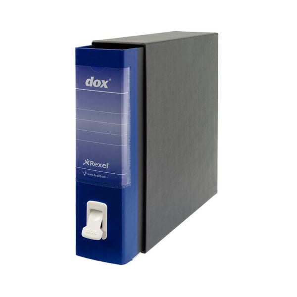 Rexel D26204 rengaskansio Foolscap Musta, Sininen