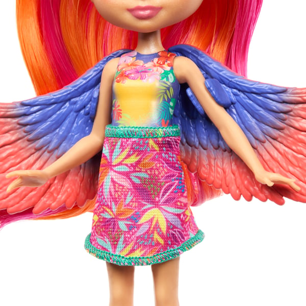 Enchantimals Sunshine Beach TRIPPI TOUCAN & CANOPY Doll