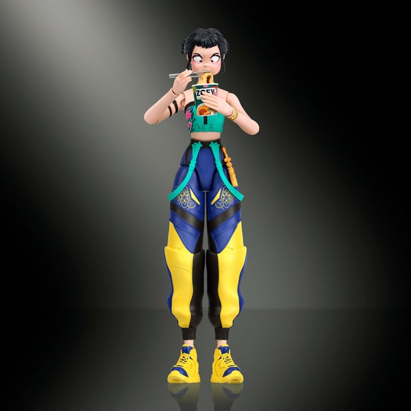 Mattel KPop Demon Hunters HUNTR/X Zoey “How It's Done" Action Figure
