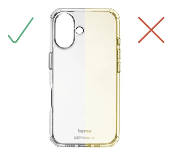 Hama Extreme Protect matkapuhelimen suojakotelo 15,5 cm (6.1") Suojus Läpinäkyvä