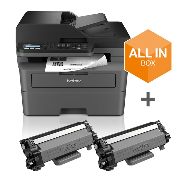 Brother MFC-L2827DWXL multifunktionsskrivare laser A4 1200 x 1200 DPI 32 ppm Wi-Fi