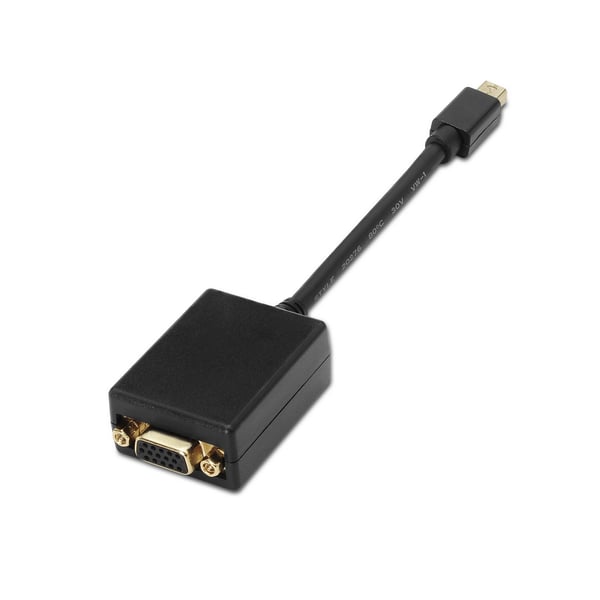 AISENS A125-0135 videokabel adapter 0,15 m Mini DisplayPort VGA Sort
