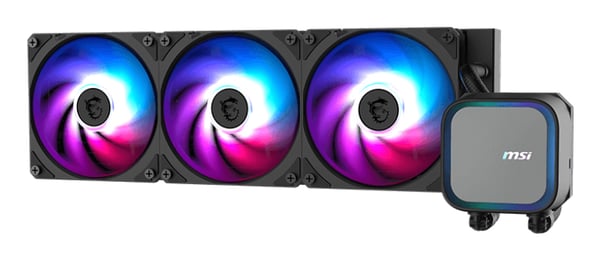 MSI MAG Coreliquid A13 360 Moderkort, Processor Allt-i-ett vätskekylare 12 cm Svart 1 styck